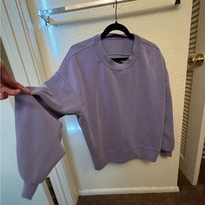 lululemon athletica Softstreme Purple Sweater